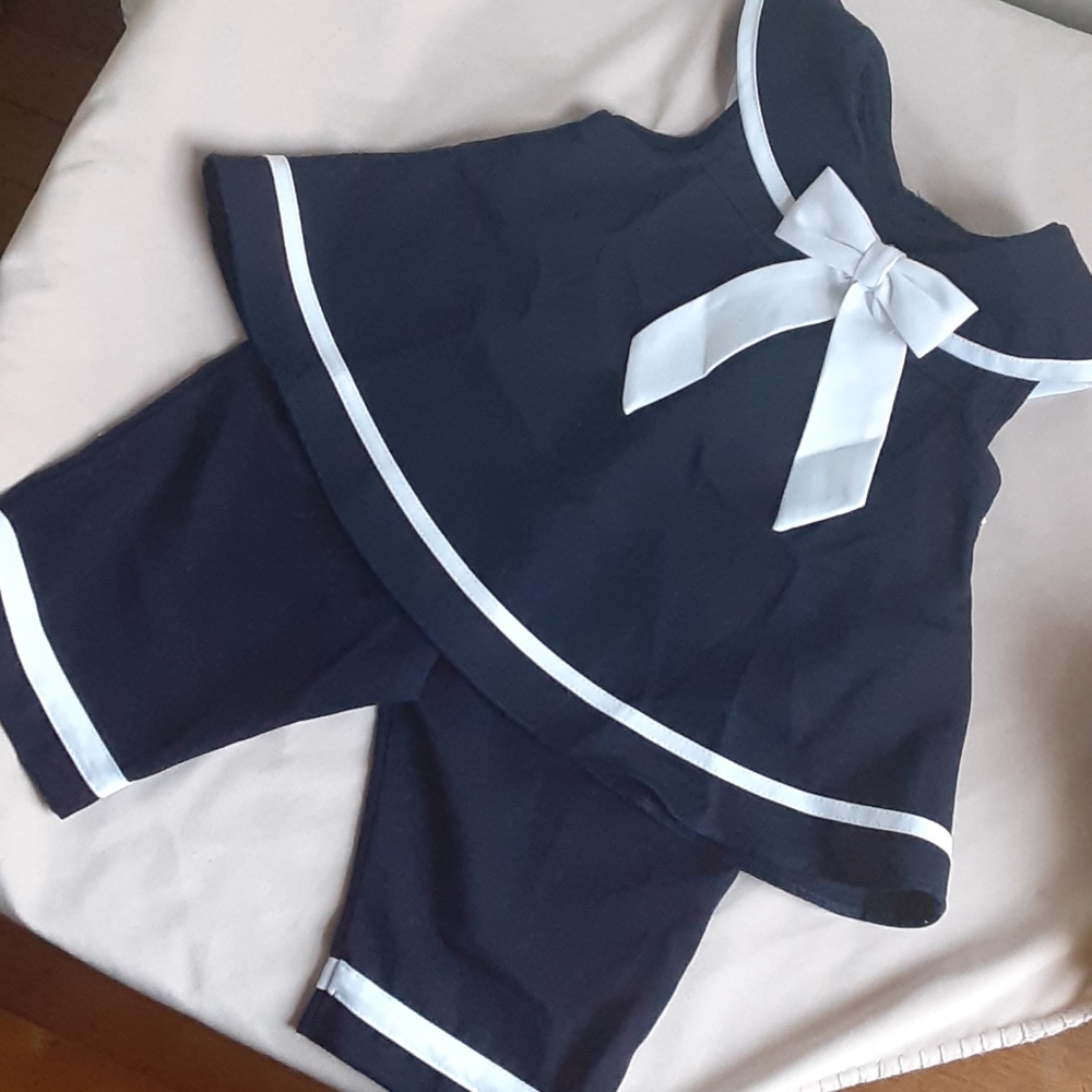 Baby Sailor Girl Outfit NWT 18mos